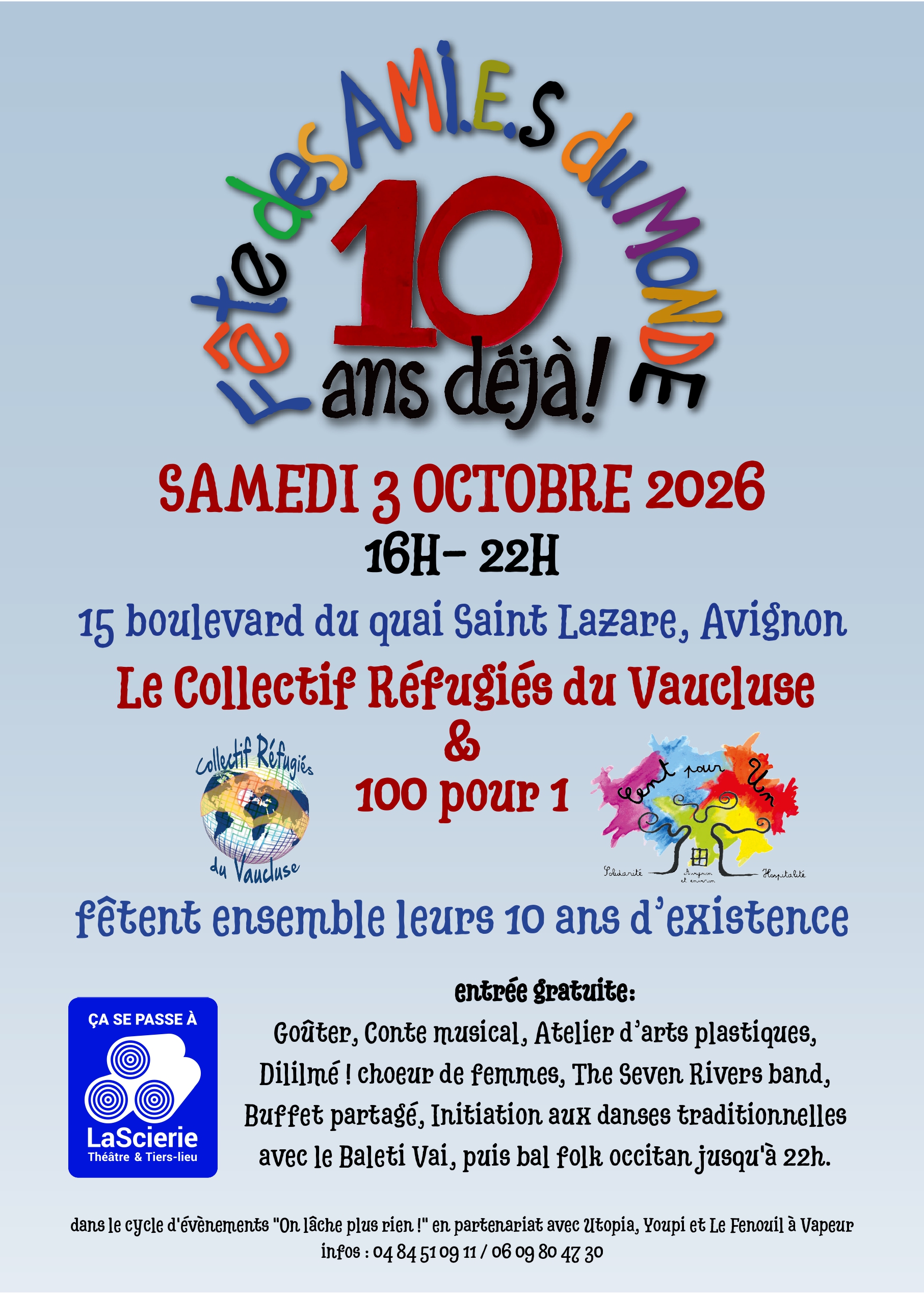 FÊTE des AMI.E.Sdu MONDE